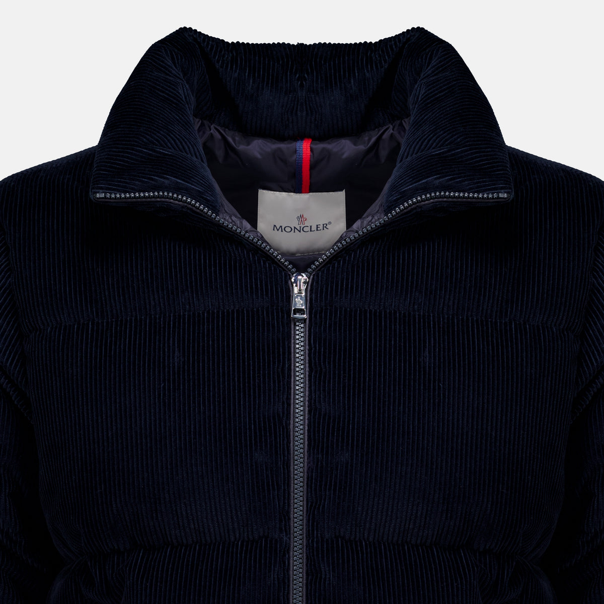 Manteaux Esparron Corduroy Down Jacket Moncler Bleu foncé Homme