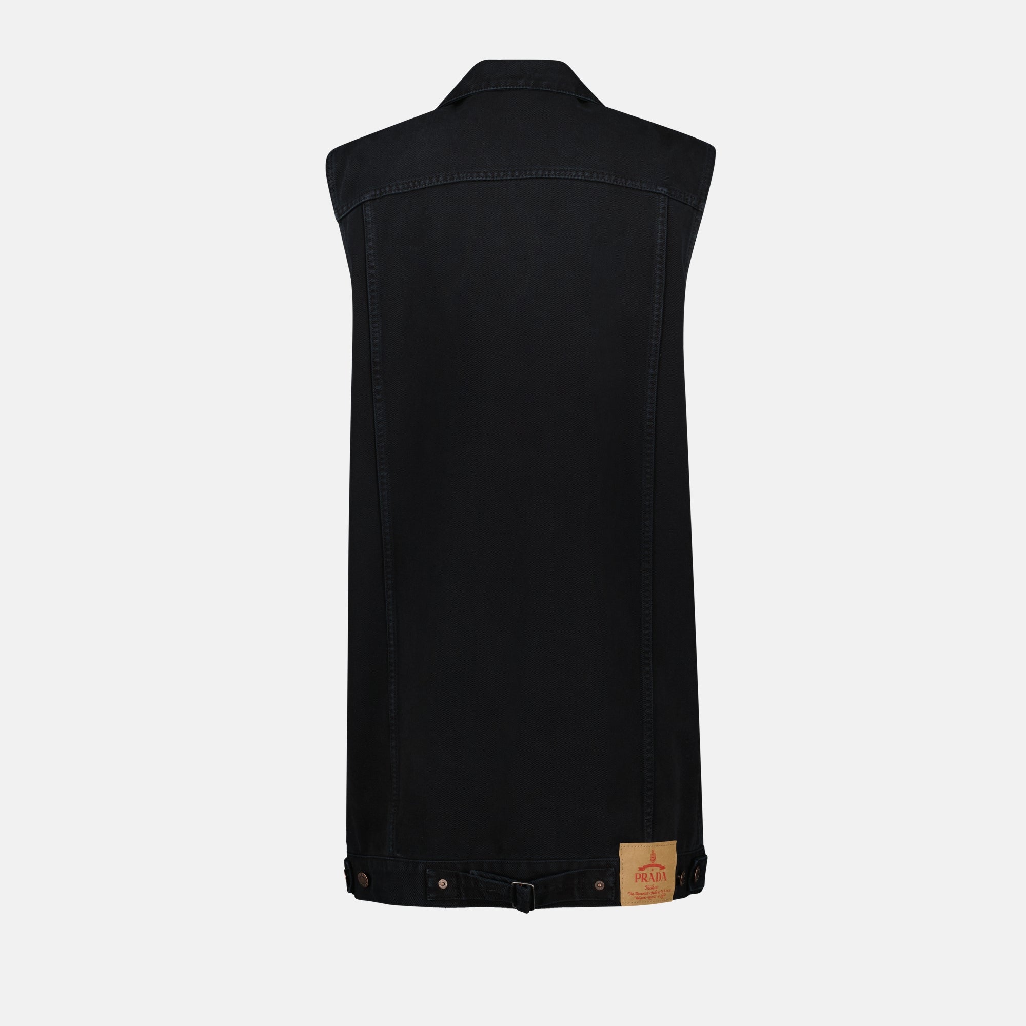 Robes Robe en jean Prada Noir Femme