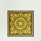 Scarves and gloves Foulard en soie Versace Yellow Femme