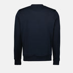 Sweatshirts Sweat à logo délavé Moncler Bleu foncé Homme
