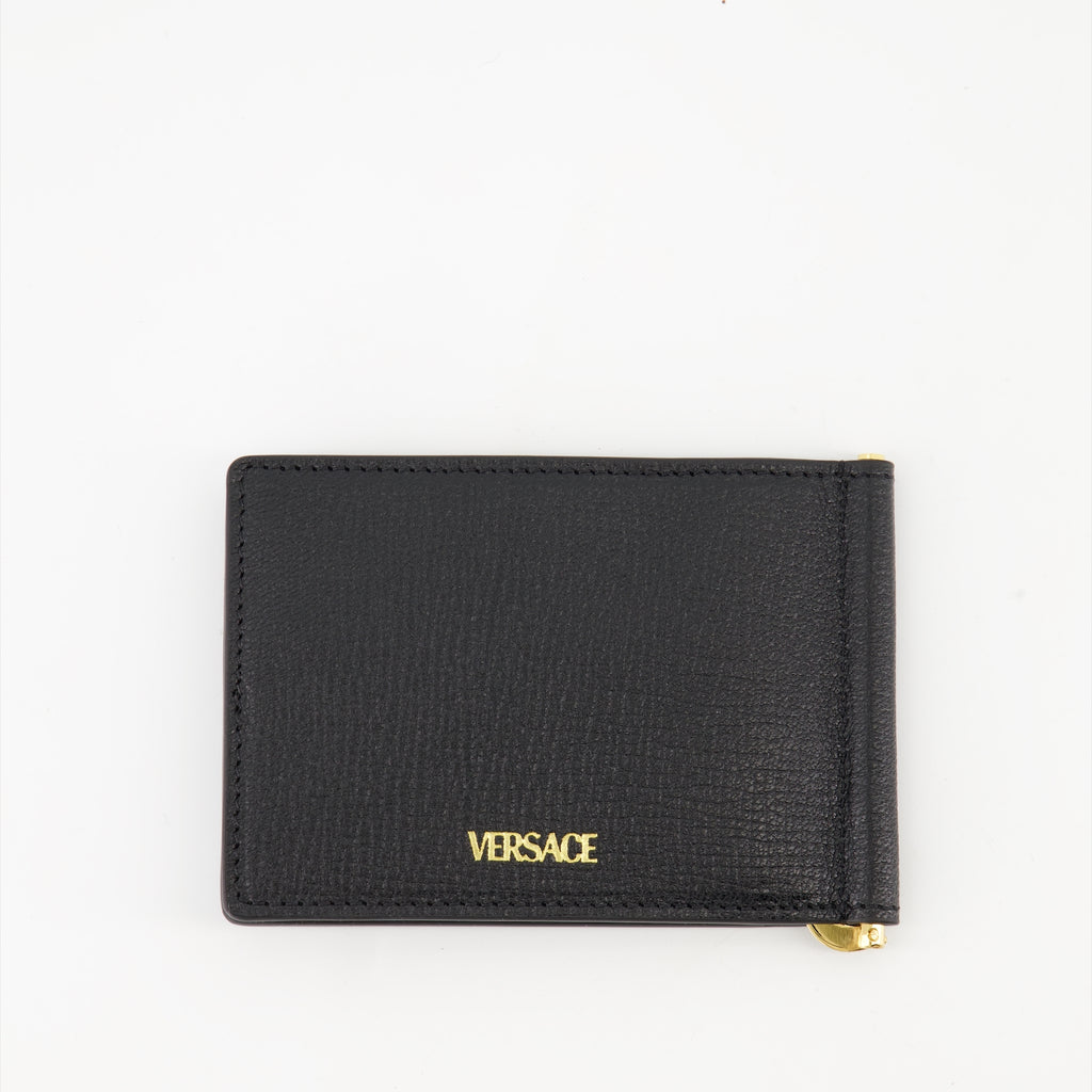 Small leather goods Medusa Biggie Leather Wallet Versace Black Homme