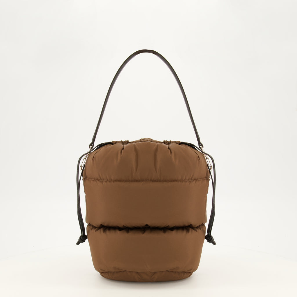 Sacs seau Sac seau Caradoc en nylon marron Moncler Marron Femme