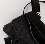 Sacs bandoulière Sacoche VLogo en toile Valentino Garavani Noir Homme