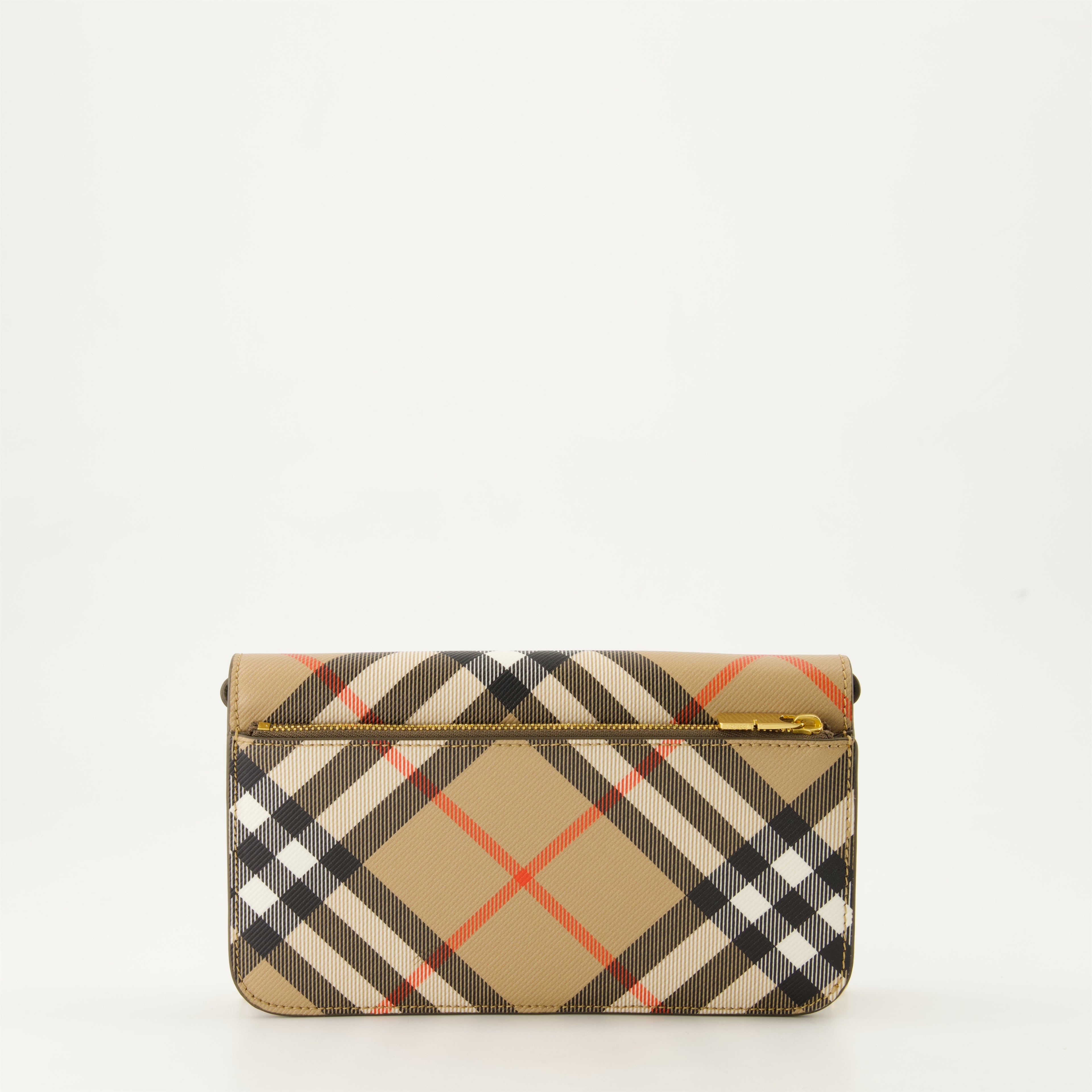 Sacs bandoulière Portefeuille à chaîne Burberry Beige Femme