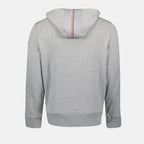 Sweatshirts Sweat à capuche zippé Moncler Gris Homme