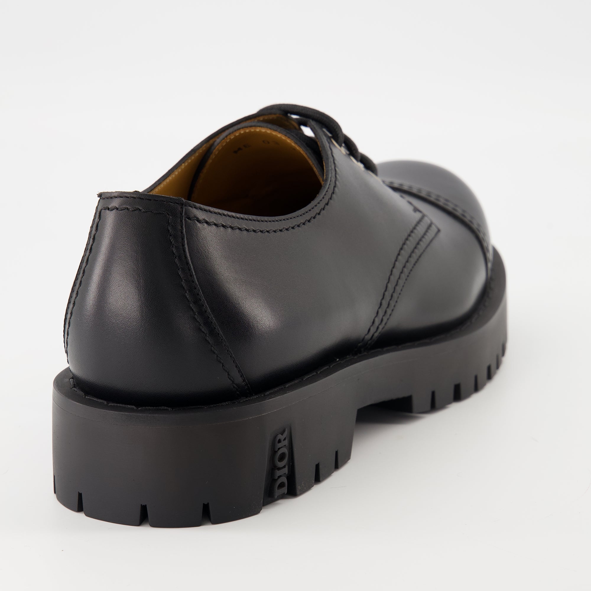 Sapatos de Vestir Derby Explorer III Dior Preto Homens