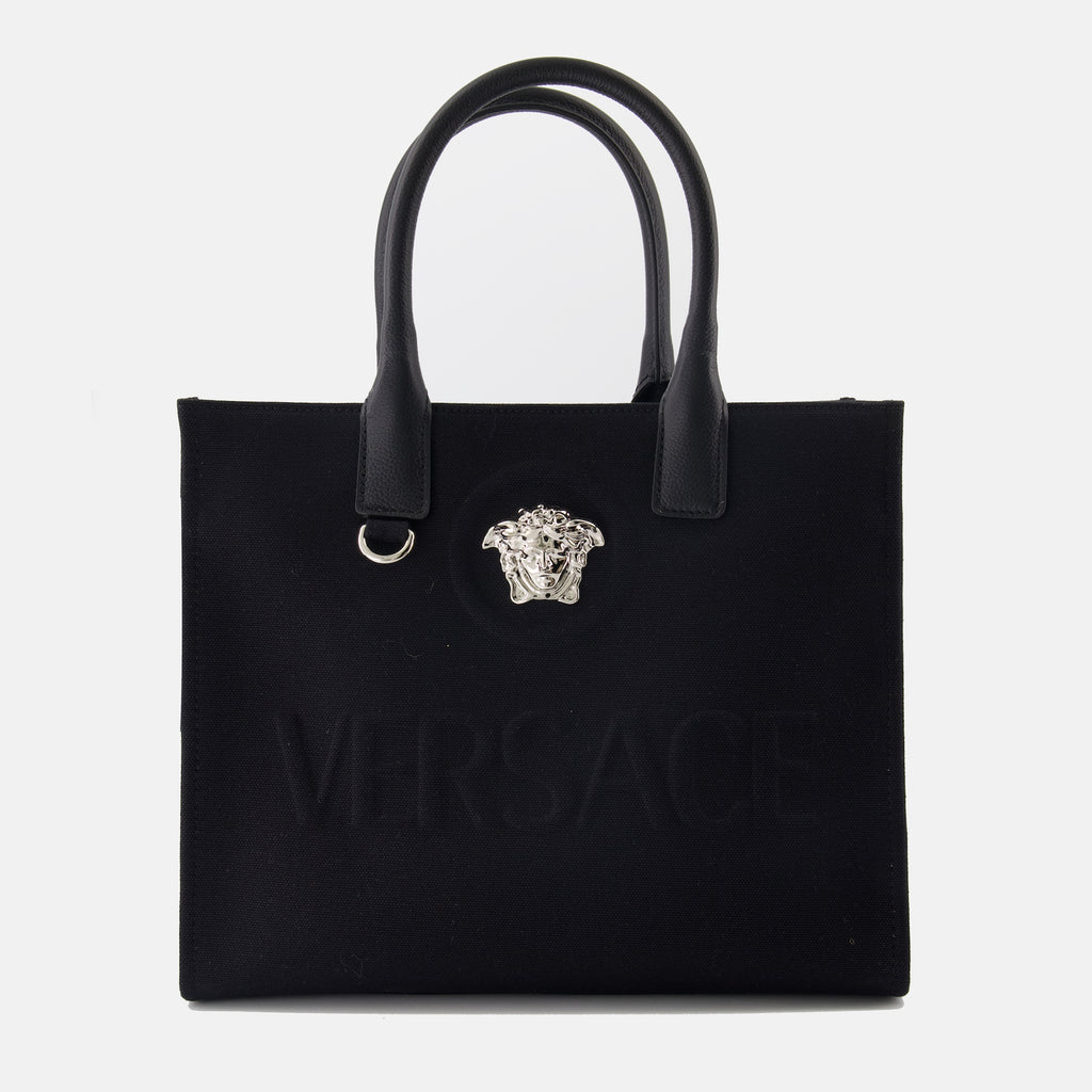 Sacs cabas Petit sac cabas La Medusa Versace Noir Femme