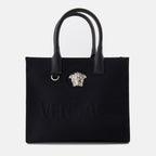 Sacs cabas Petit sac cabas La Medusa Versace Noir Femme