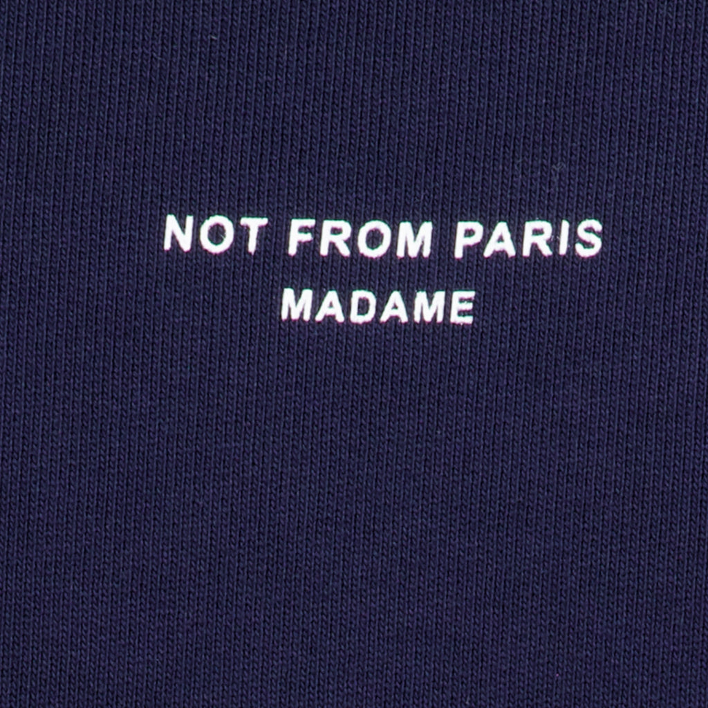 Sweatshirts Sweatshirt Slogan Azul Marinho Drole De Monsieur Bleu foncé Homme