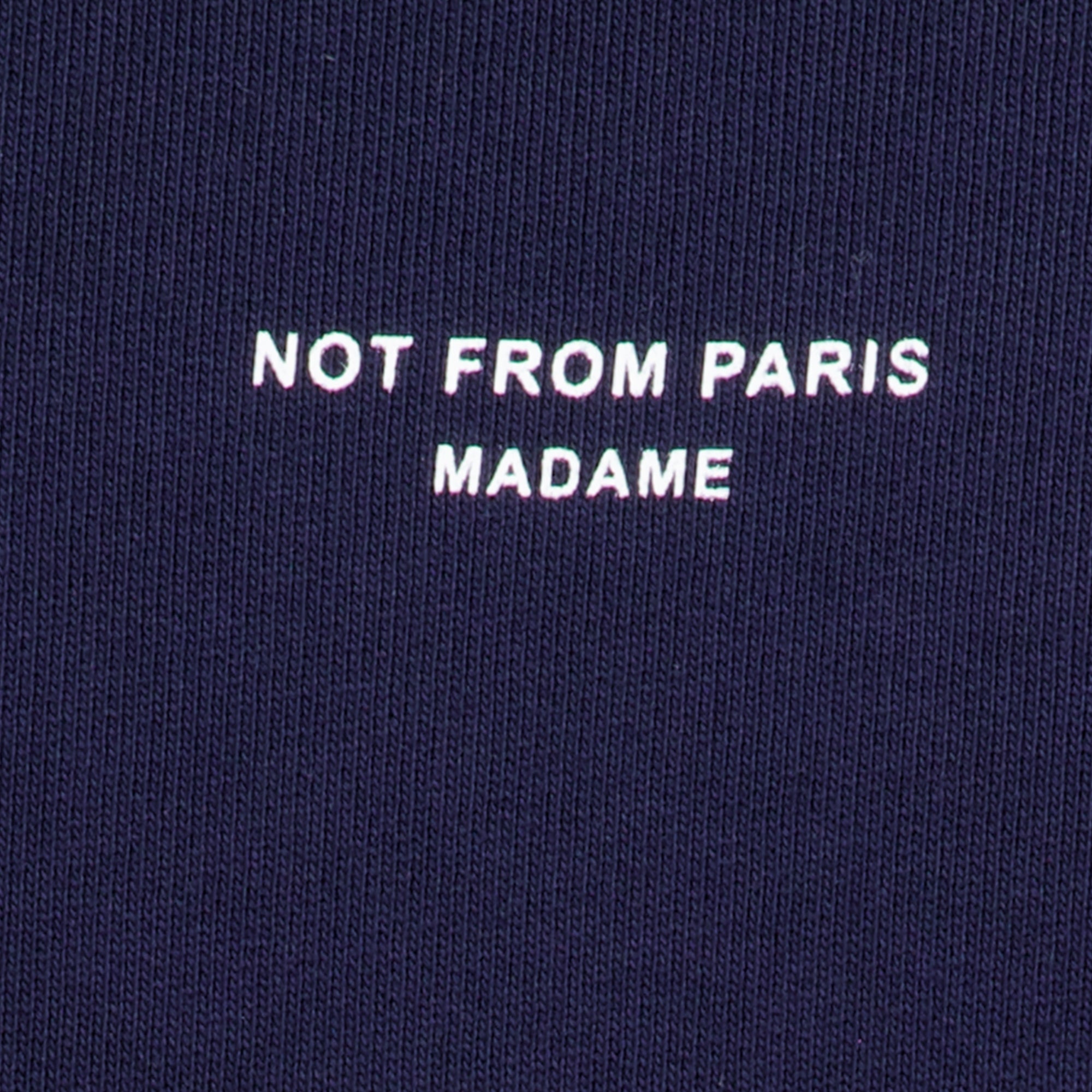 Sweatshirts Sweatshirt Slogan Azul Marinho Drole De Monsieur Bleu foncé Homme