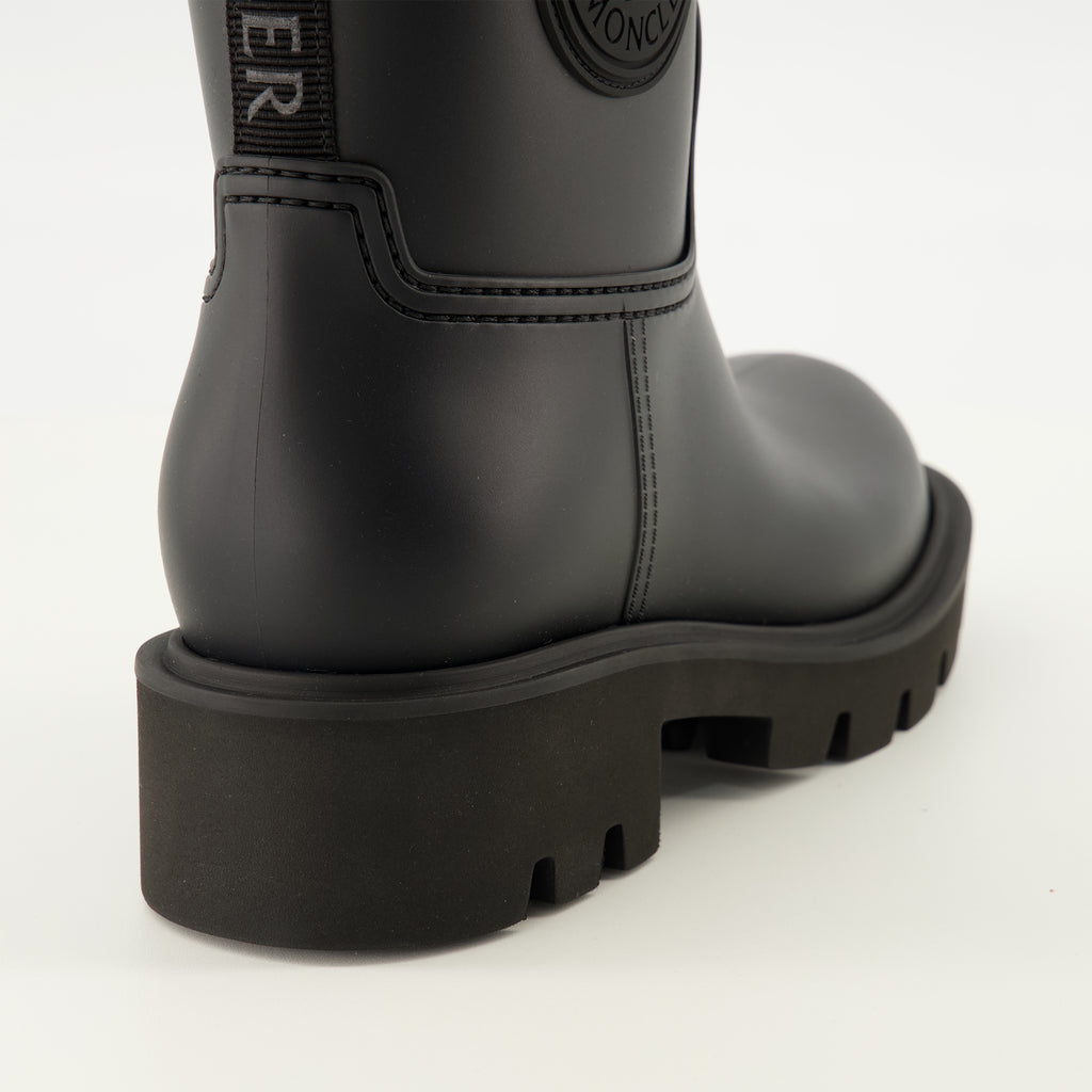 Bottines Kickstream Black Ankle Boots Moncler Noir Femme