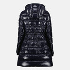 Manteaux Mittelgroße Courcelles Daunenjacke Moncler Bleu Femme