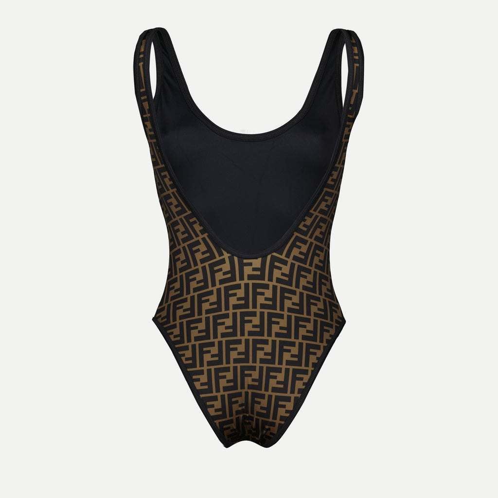 Beachwear Maillot de bain Fendirama Fendi Marron Femme