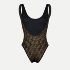 Beachwear Maillot de bain Fendirama Fendi Marron Femme