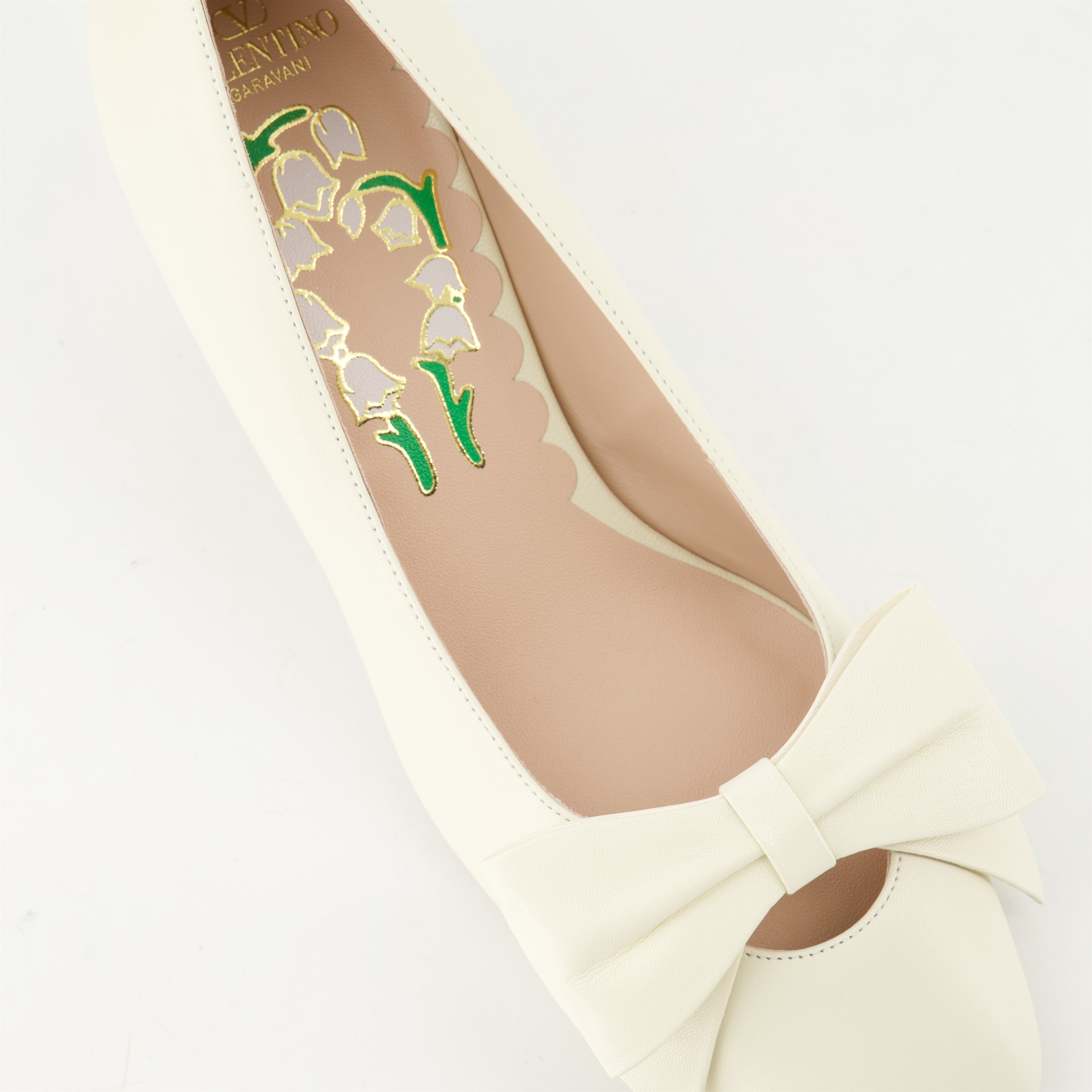 Scarpe con tacco Bowow Pumps Valentino Garavani Bianco Femme