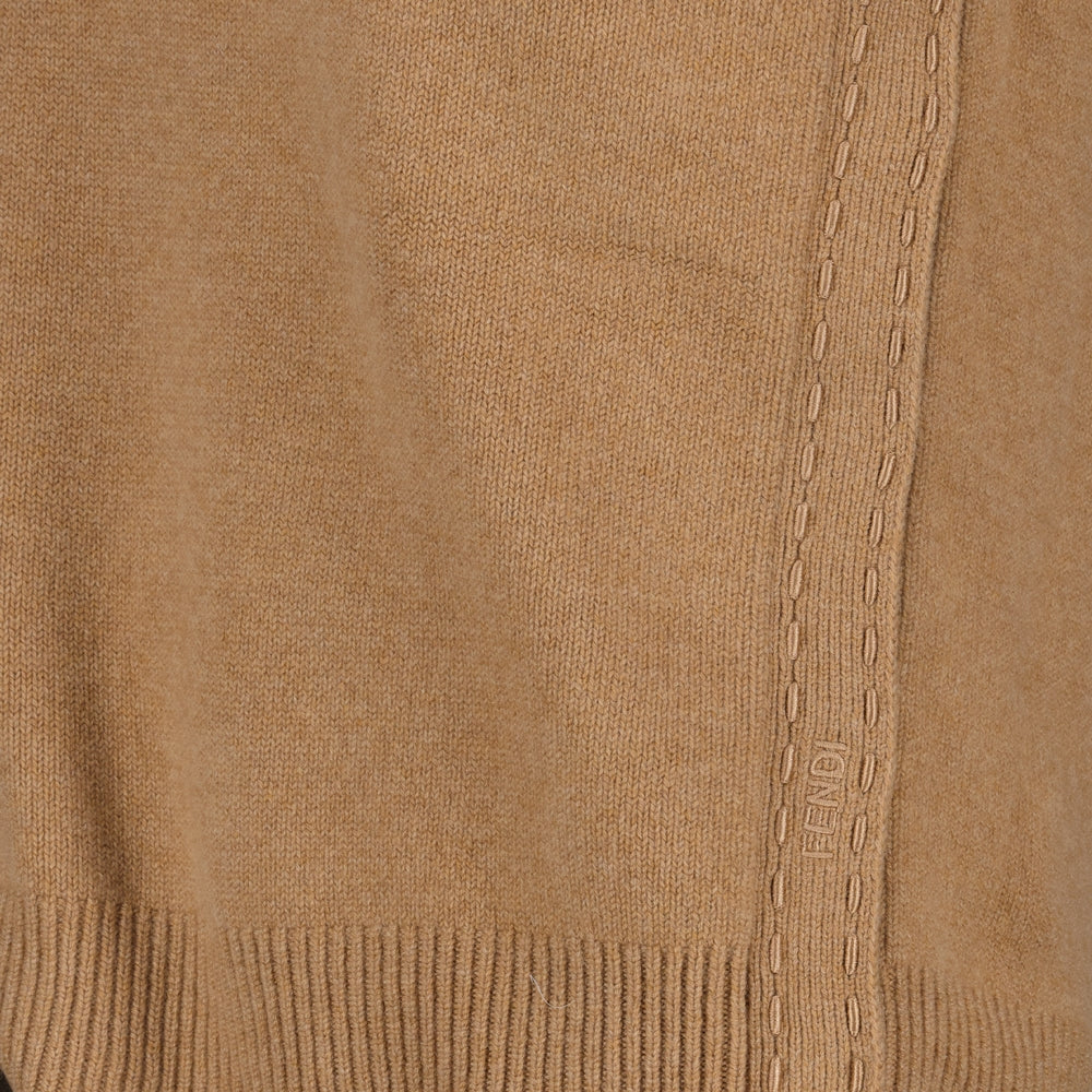 니트웨어 캐시미어 스웨터 Fendi 갈색 Femme