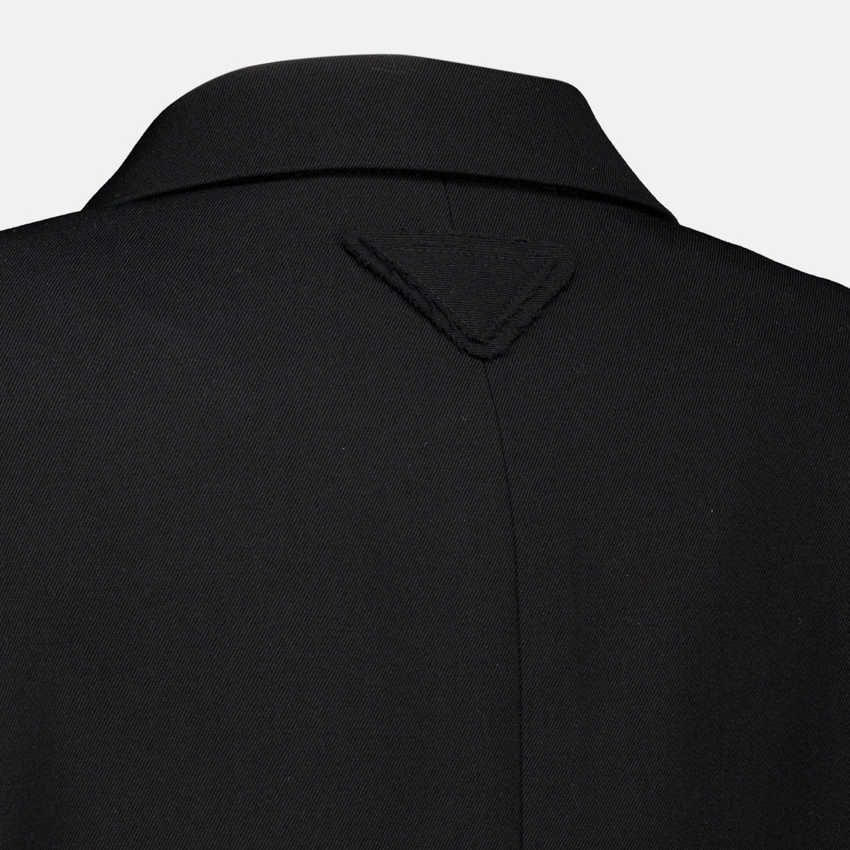 Vestes ブラックウールブレザー Prada Noir Femme