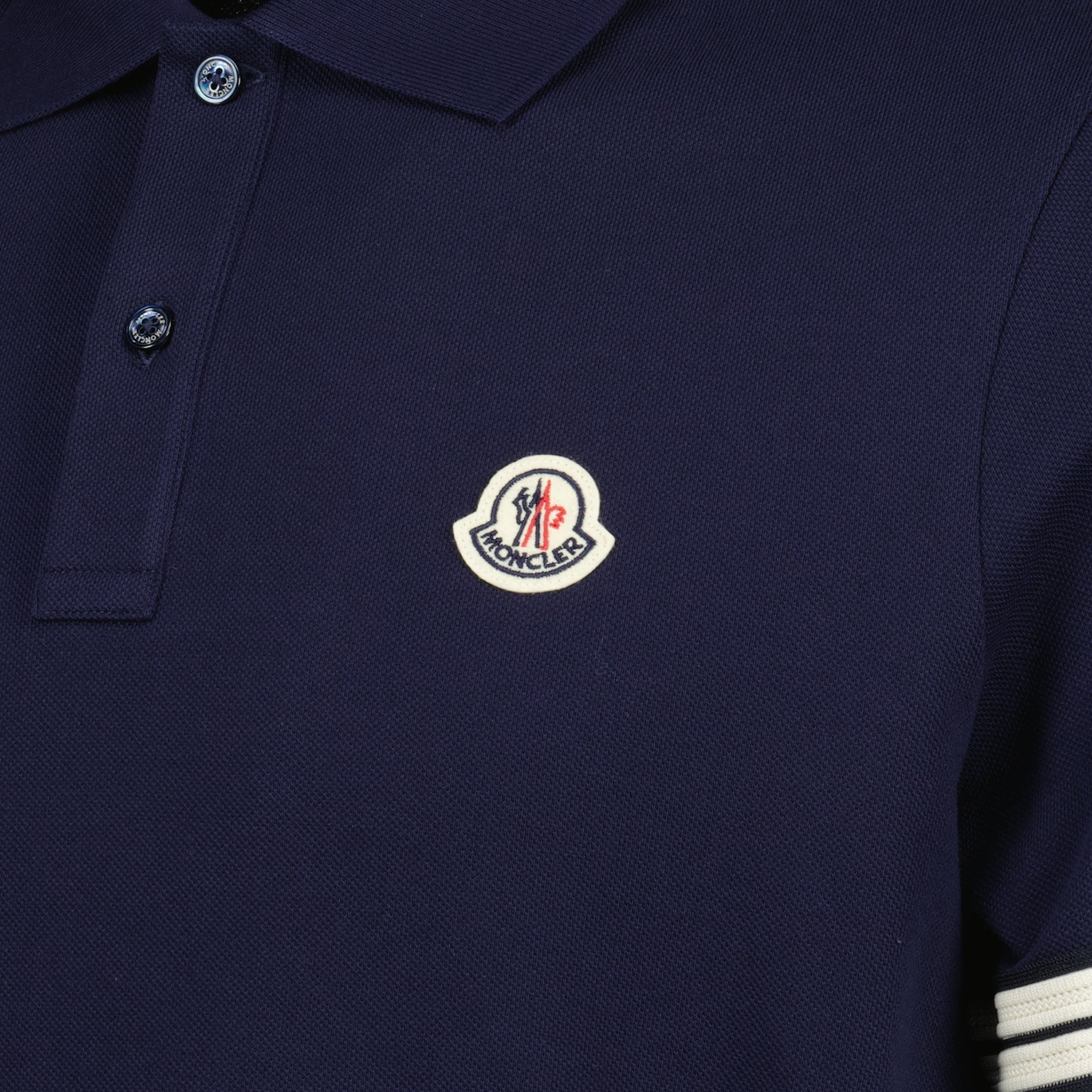 Polo shirts Logo Polo Moncler Dark blue Homme