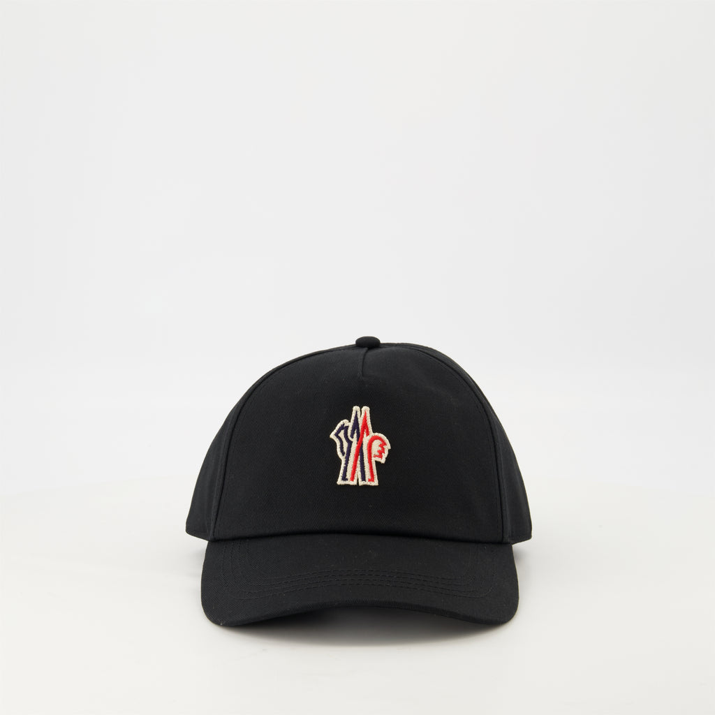 Hüte, caps und beanies Logo Cap Moncler Grenoble Schwarz Homme