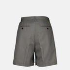 Pantaloni Corti Pantaloni Corti con Cintura Sacai Grigio Uomini