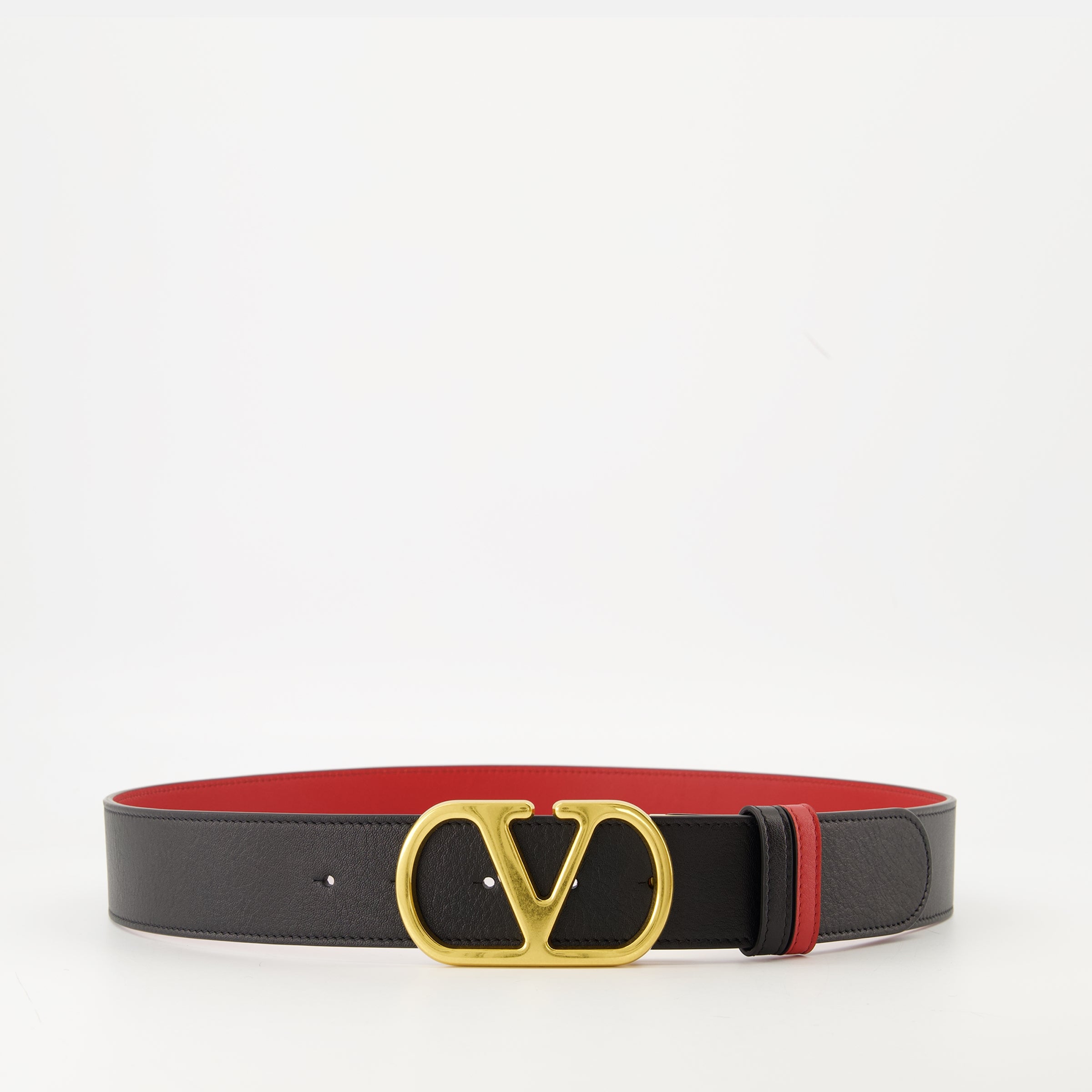 Image de l'article Ceinture réversible Vlogo de la marque Valentino Garavani pour Femme - Saison Automne-Hiver 2025 - Vue de Face