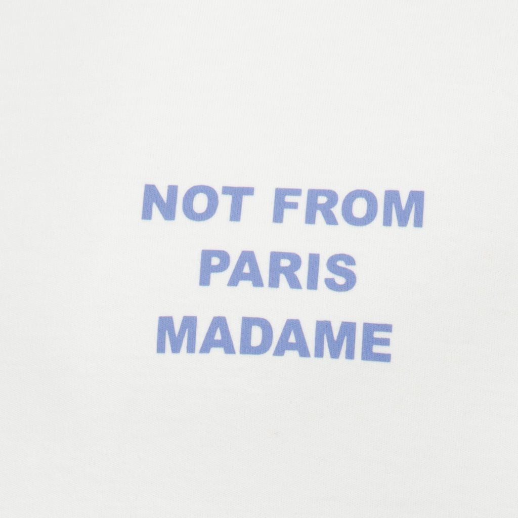 T-shirts Weißes Sport Slogan T-Shirt Drole De Monsieur Blanc Homme
