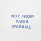 T-shirts T-Shirt Slogan Sport Bianca Drole De Monsieur Blanc Homme