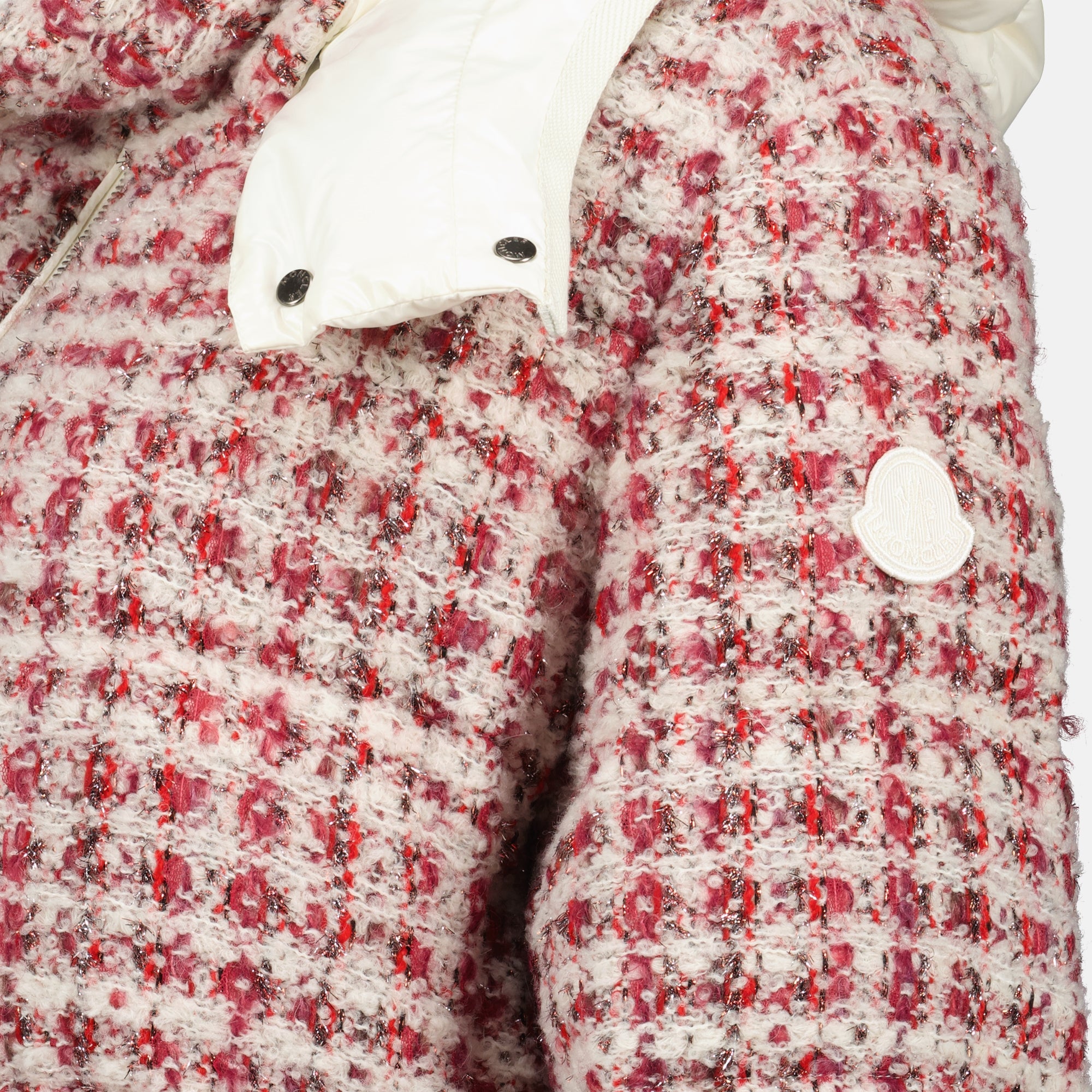 Image de l'article Doudoune en tweed Andronne de la marque Moncler pour Femme - Saison Automne-Hiver 2025 - Vue détaillée_1