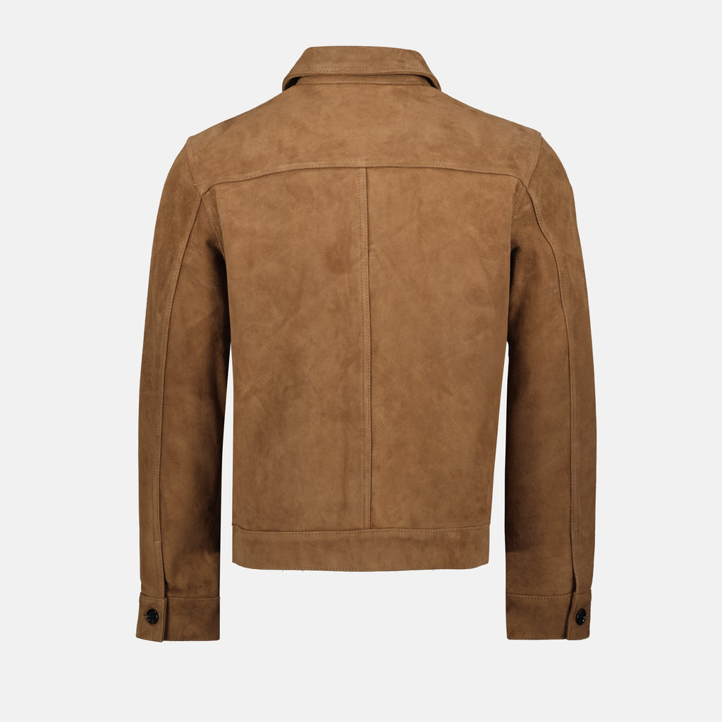 Image of the Ami Heart Jacket from the brand Ami PARIS for Men - Autumn-Winter 2025 - Detailed View 2