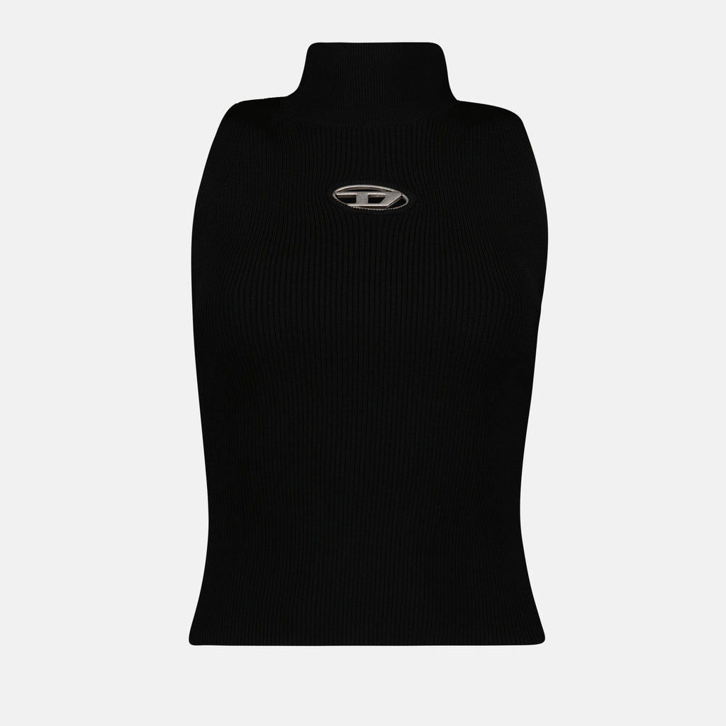 Tops Top M-Onervax with high collar Diesel Black Femme
