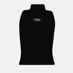 Tops Top M-Onervax com gola alta Diesel Preto Femme