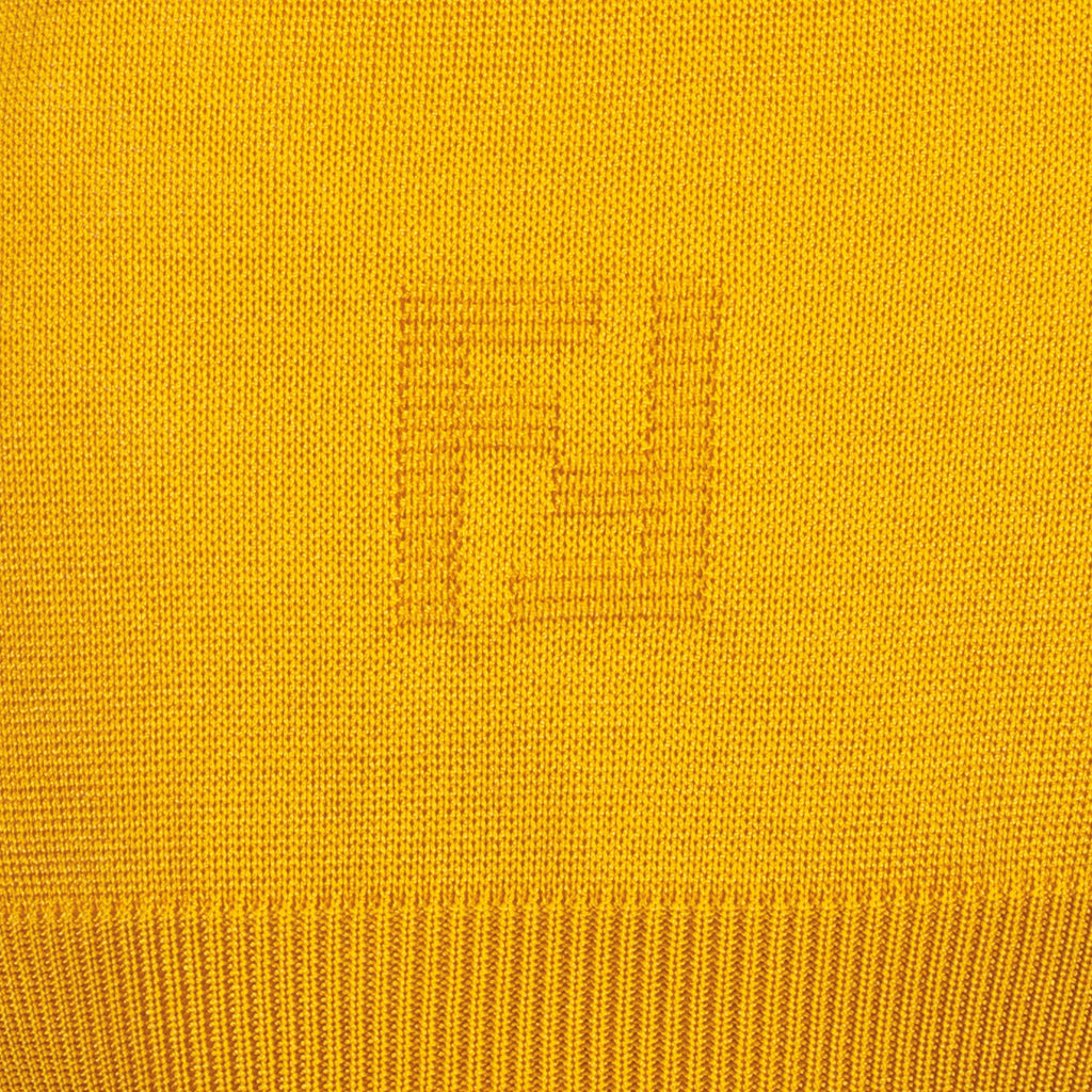 Polos 다채로운 스트라이프 폴로 Fendi Jaune Homme
