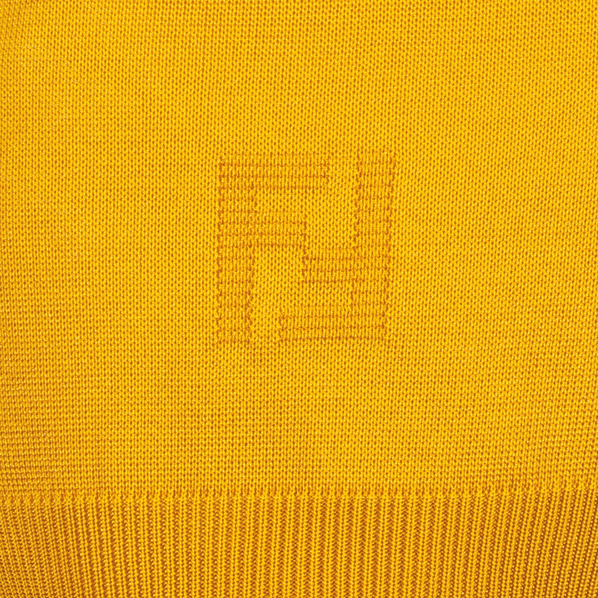Polos 다채로운 스트라이프 폴로 Fendi Jaune Homme