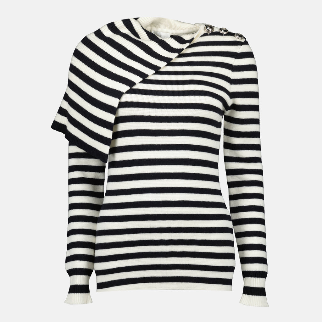 Bild des Artikels Streifenpulli der Marke Rabanne für Damen - Herbst-Winter Saison 2025 - Vorderansicht