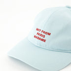 모자, 캡 및 비니 슬로건 캡 Drole De Monsieur 파란색 남성