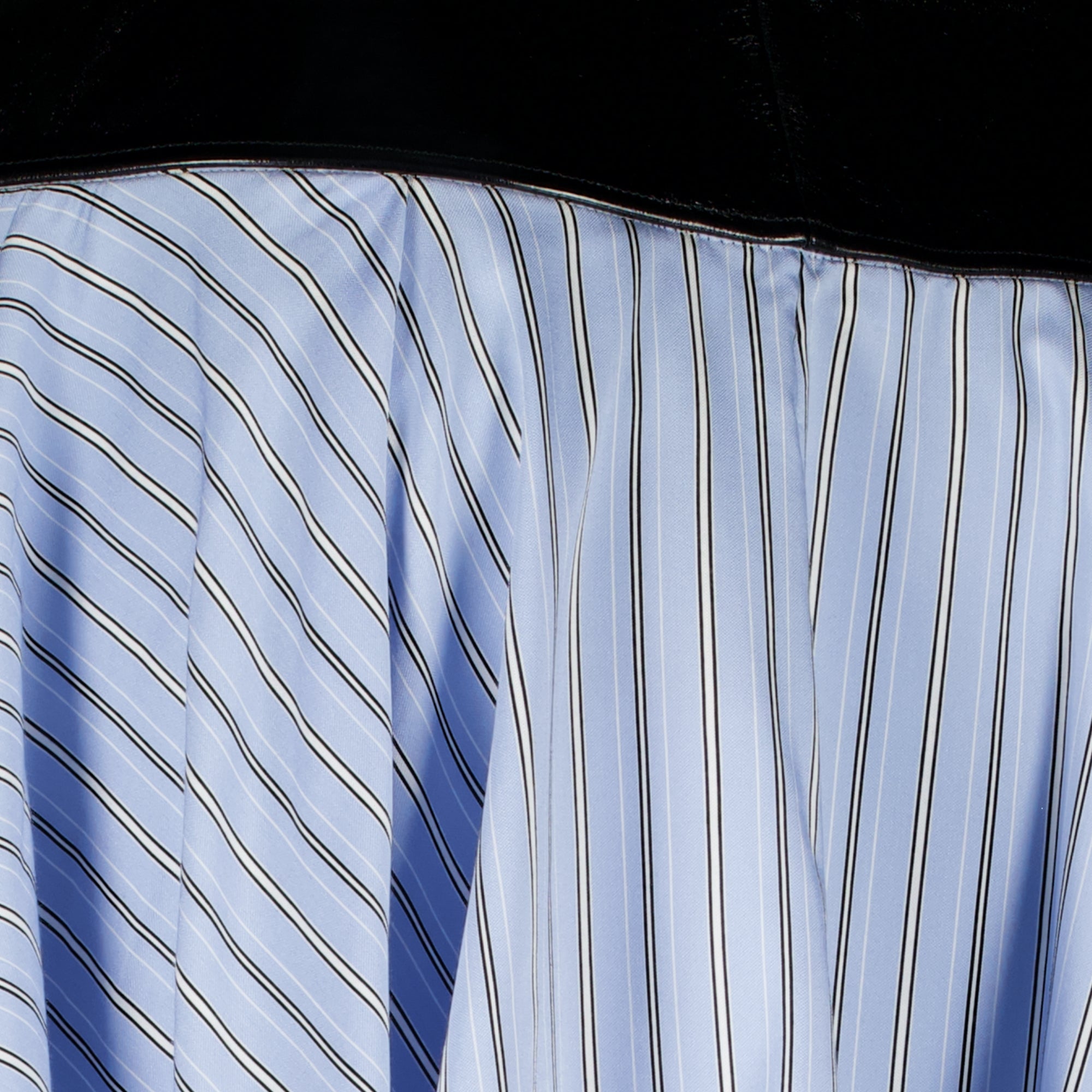 Jupes Jupe asymétrique à rayures bleu Iro Bleu Femme