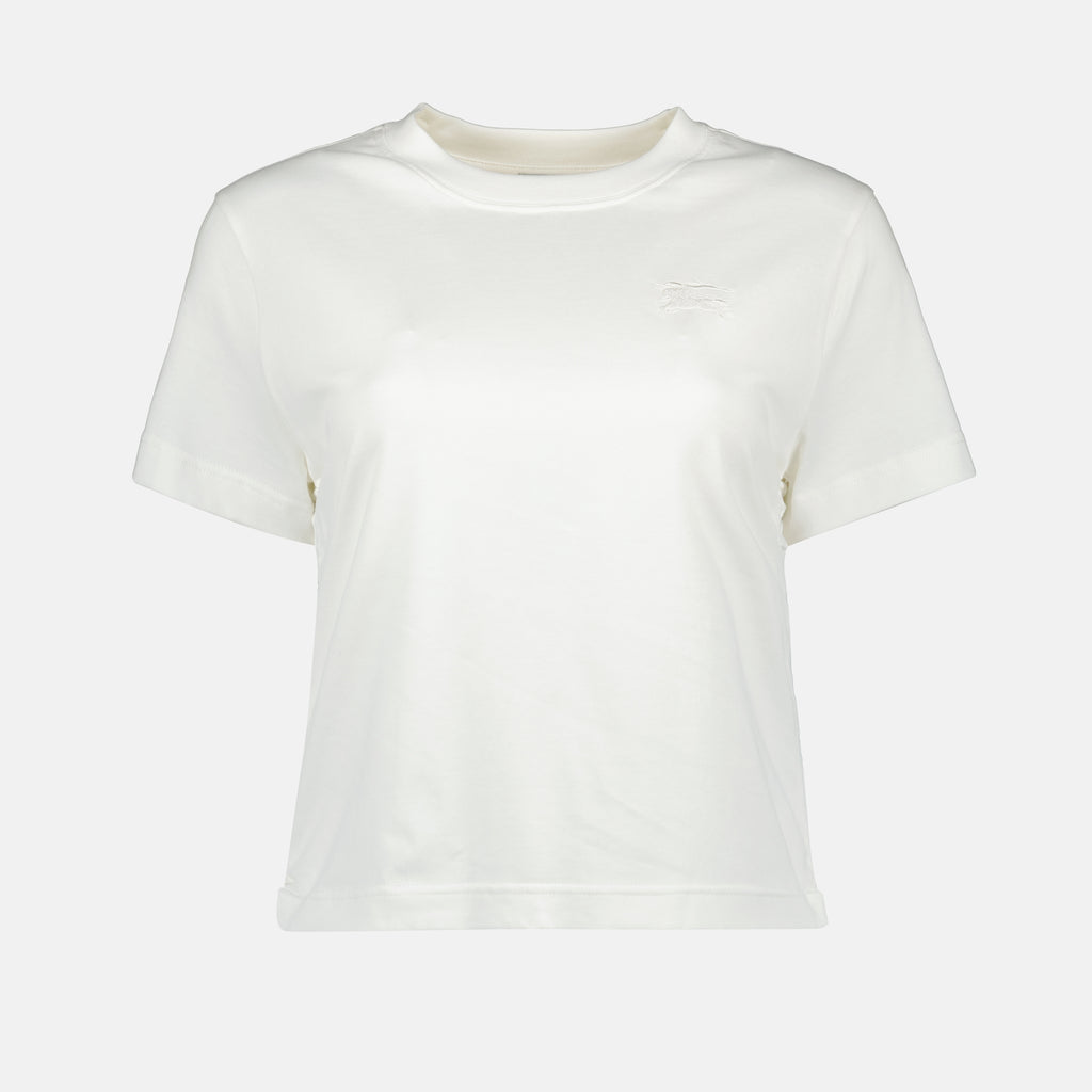 T-shirts T-shirt Festival Burberry Blanc Femme