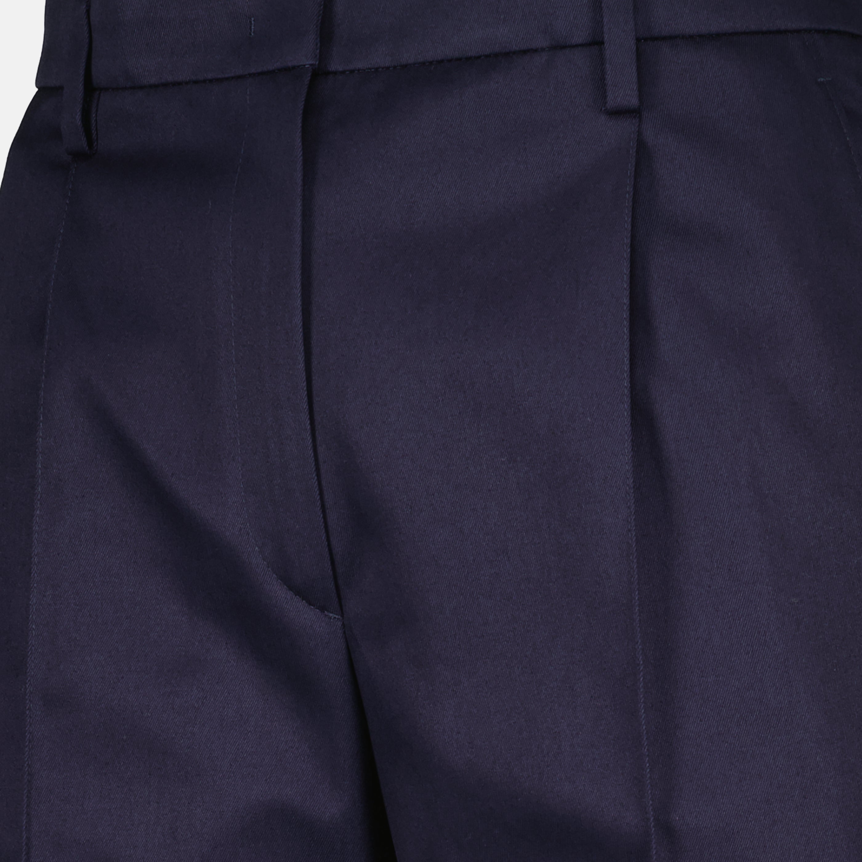 Pantalons Pantalon chino bleu marine Prada Bleu foncé Femme