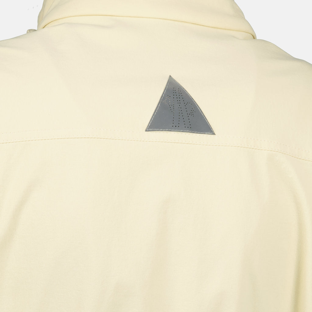 女性用のモンクレール・グルノーブルのベージュミリタリージャケットMathes 2-in-1の画像 - 2026年春夏シーズン - 詳細ビュー_4