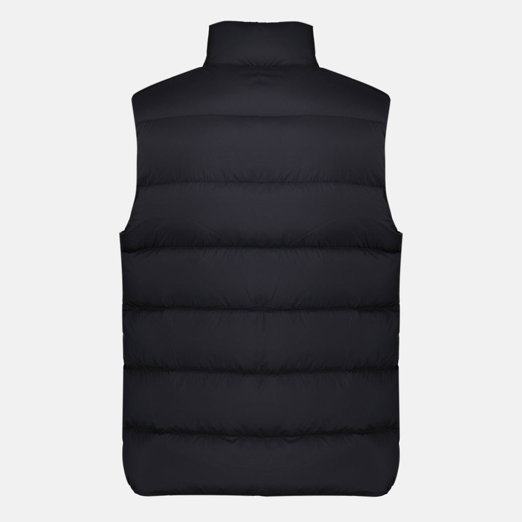 Vestes Tibb Black Sleeveless Down Jacket Moncler Noir Homme