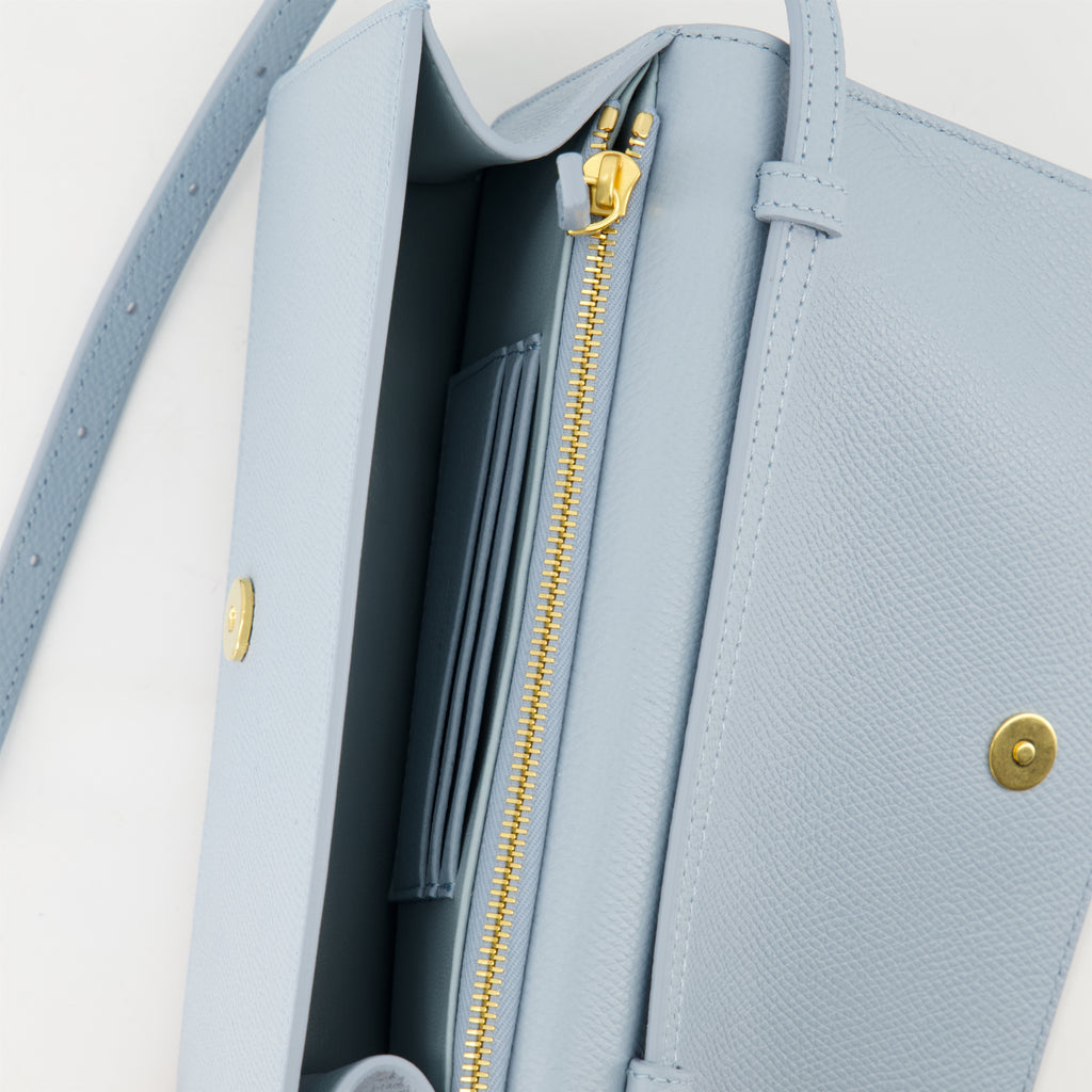 Pochettes Pochette VLogo Valentino Garavani Bleu Femme