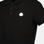Polo shirts Black Short Sleeve Polo Moncler Black Homme
