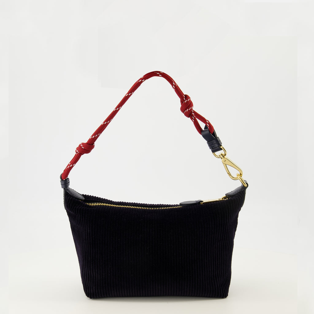 Sacs à main et épaule 네이비 블루 코듀로이 파우치 Miu Miu Bleu foncé Femme