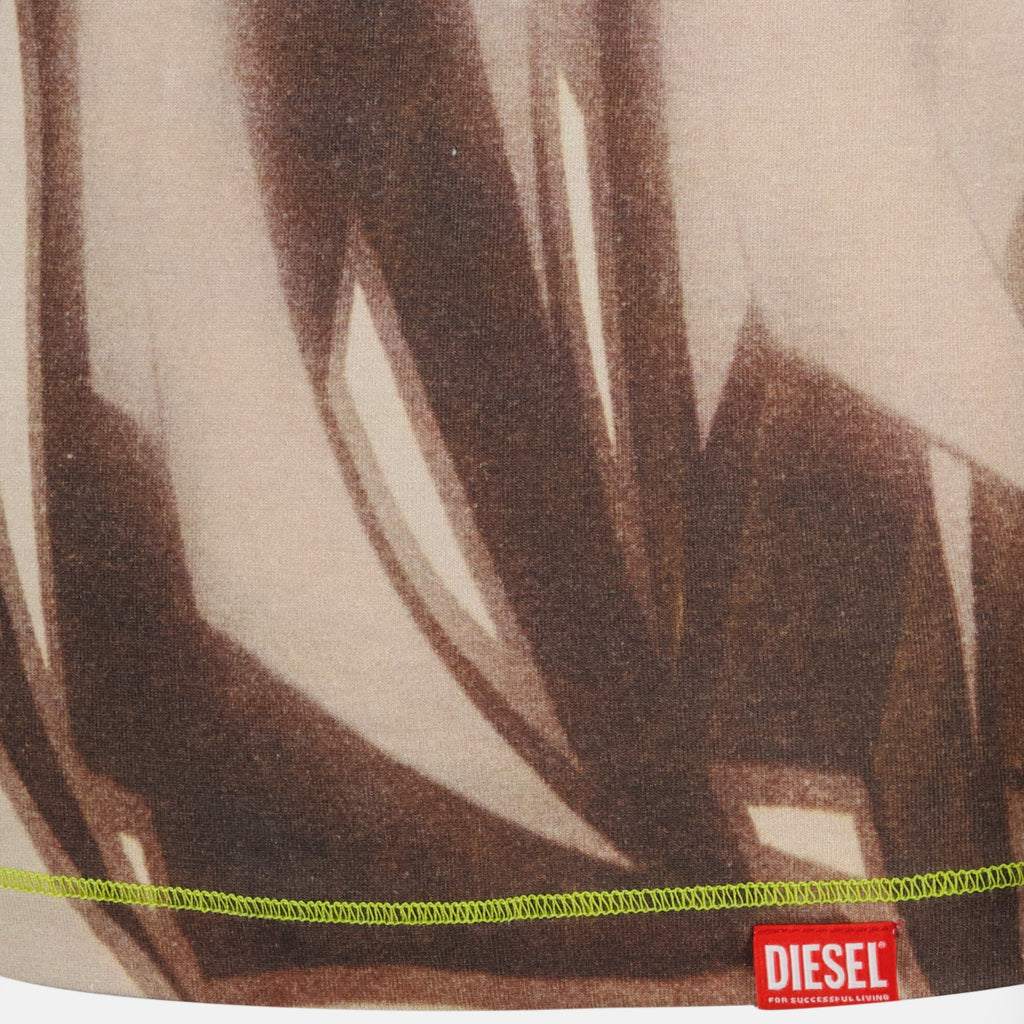 Image de l'article T-shirt T-Graphi imprimé de la marque Diesel pour Femme - Saison Automne-Hiver 2025 - Vue détaillée_2
