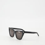 Brillen SL 214 Sonnenbrille Saint Laurent Schwarz Unisex