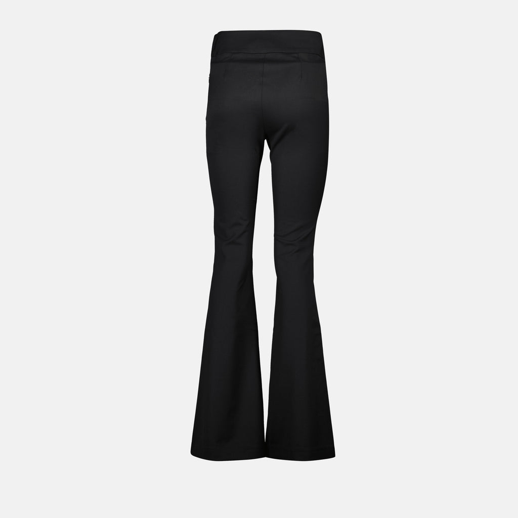 Hosen P-Erseur Flared Trousers Diesel Schwarz Femme