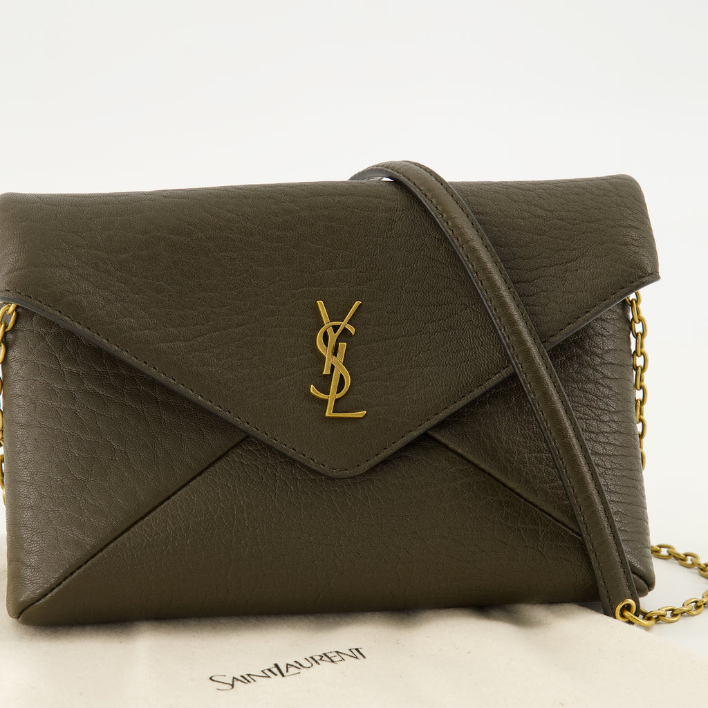 Sacs à main et épaule Piccola pochette Cassandre marrone Saint Laurent Marron Femme