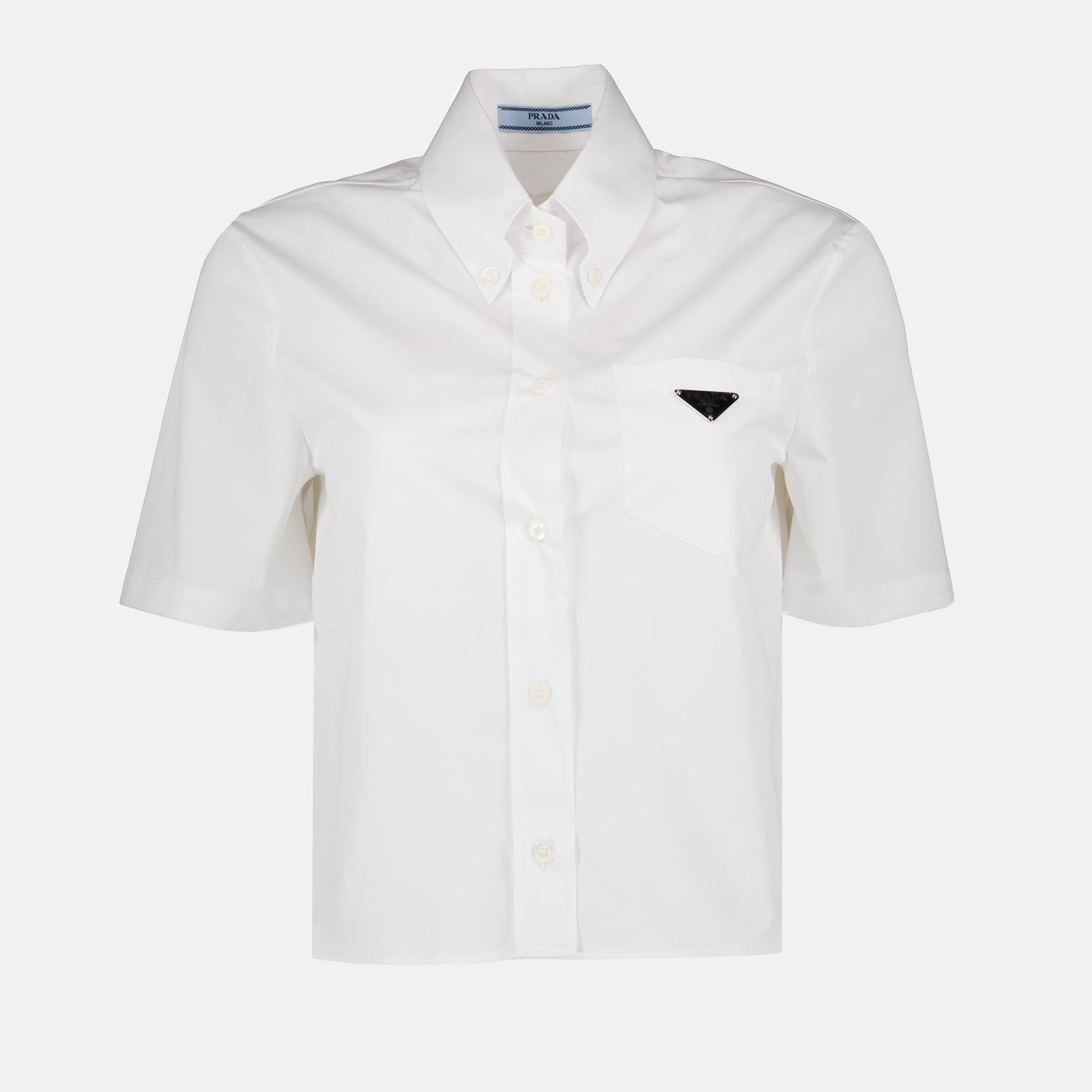 Hemden P419G S 222 1XV2 f0009 bianco Prada Weiß Femme