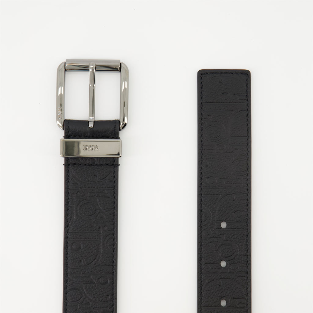 Ceintures Ceinture Dior Gravity Dior Noir Homme