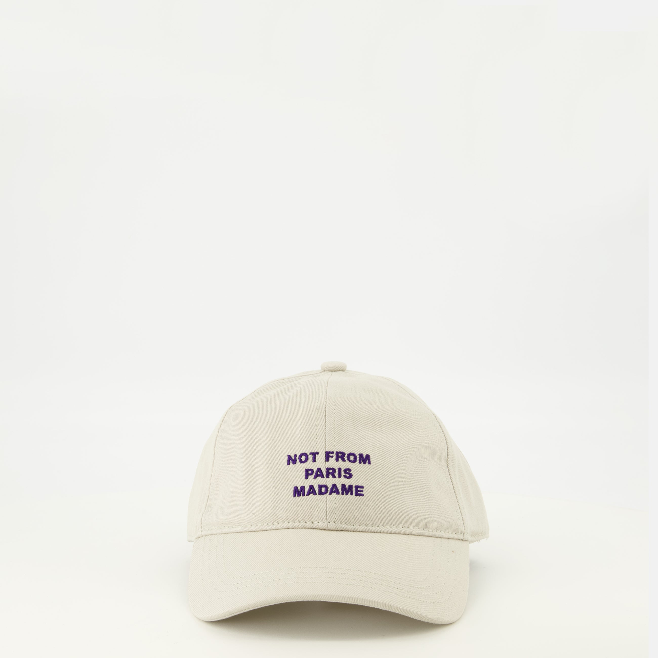 Chapeaux, casquettes et bonnets Graue Slogan-Kappe Drole De Monsieur Gris Homme